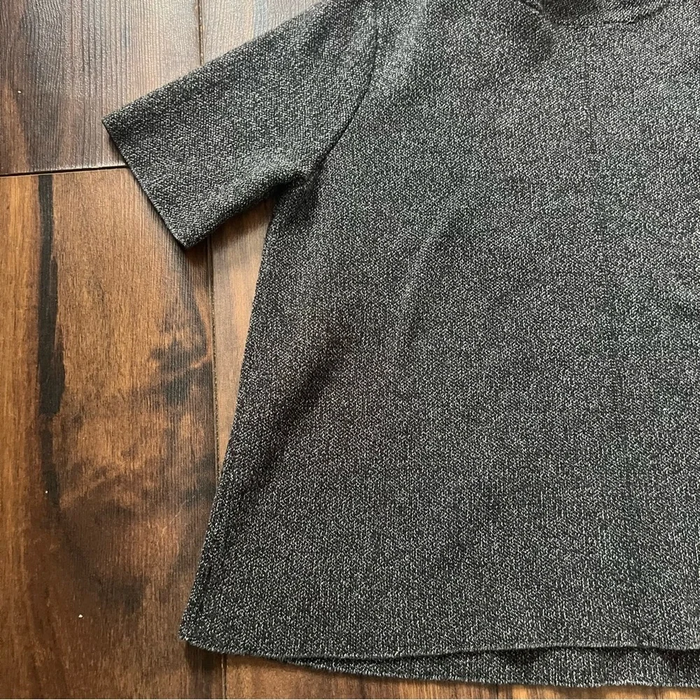 Zara Short Sleeve Mock Neck Top – M - Picture 3 of 7